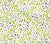 China Seas Fabric: Trilby - Custom Jungle Green / Brown Dots on White Belgian Linen / Cotton