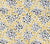 China Seas Fabric: Trilby - Custom Charcoal Dots / Gold on Tan Linen