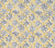 China Seas Fabric: Trilby - Custom Charcoal Dots / Gold on Tan Linen