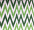 Quadrille Fabric: Tashkent II Small Scale - Custom Dark Green / Jungle Green on White 100% Heavy Basketweave Belgian Linen