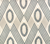 Quadrille Fabric: Diamond Tracery - Custom Dark Gray / Gray on White 100% Cotton Sateen