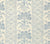 Quadrille Fabric: Chantilly Stripe - Custom Soft Windsor Blue on Tinted Belgian Linen / Cotton