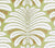 Quadrille Fabric: Palm Garden - Custom Celadon / Hazelnut on Tinted Belgian Linen / Cotton