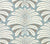 Quadrille Fabric: Palm Garden - Custom Windsor Blue / Hazelnut on Light Tint Belgian Linen / Cotton