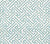 China Seas Fabric: Java Java - Custom Light Turquoise on White 100% Linen
