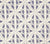 China Seas Fabric: Malay Diamond Grande - Custom Lavender on Tinted Belgian Linen / Cotton