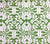 China Seas Fabric: Island Ikat - Custom Palm Green on White Suncloth (Outdoor Quality)