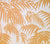 China Seas Fabric: Martinique - Custom New Ochre yellow palm front print on Avora Flame Resistant, Commercial Quality