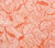 China Seas Fabric: Flores II - Custom New Shrimp on Tinted Belgian Linen / Cotton