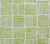 China Seas Fabric: Textura - Custom Lime Green on White Belgian Linen / Cotton