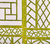 China Seas Wallpaper: Lyford Trellis Wallpaper - Custom Greens / Pink on white