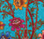 China Seas Fabric: Lim Bamboo - Custom Multi Turquoise on 100% Cotton