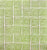 China Seas Fabric: Ziggurat - Custom Jungle Green on White Suncloth (OUTDOOR)