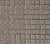 China Seas Fabric: Ziggurat Reverse - Custom Brown on Tinted Belgian Linen / Cotton