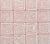 China Seas Fabric: Ziggurat Reverse - Custom Coral on Tinted 100% Cotton Slub Duck