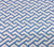 China Seas Fabric: Aga - Custom New French Blue on Light-Tint Belgian Linen/Cotton