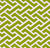 China Seas Fabric: Aga Reverse - Custom Jungle Green on White Belgian Linen / Cotton