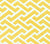 China Seas Fabric: Aga Reverse - Custom Taxicab Yellow on White Belgian Linen / Cotton