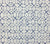 China Seas Fabric: Melong Batik - Custom New Navy on White Belgian Linen/Cotton