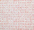 China Seas Fabric: Melong Batik - Custom Salmon on White Belgian Linen / Cotton