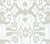 China Seas Fabric: Island Ikat - Custom Pumice on White Belgian Linen / Cotton