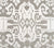 China Seas Fabric: Island Ikat - Dove Gray on White