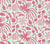 China Seas: Seya Wallpaper - Custom Multi Pinks on White Paper (FIVE YARD MINIMUM)