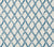 China Seas Fabric: Lyford Diamond Bamboo - Custom Blue on White Belgian Linen / Cotton