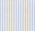 China Seas Fabric: Lulu Stripe -  Custom Sky Blue on White 100% Linen