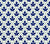 China Seas Wallpaper: Cumberland - Custom Navy / Green on Almost White Paper (FIVE YARD MINIMUM)