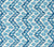 China Seas Fabric: Zizi Vertical - Custom Blues on White 100% Linen