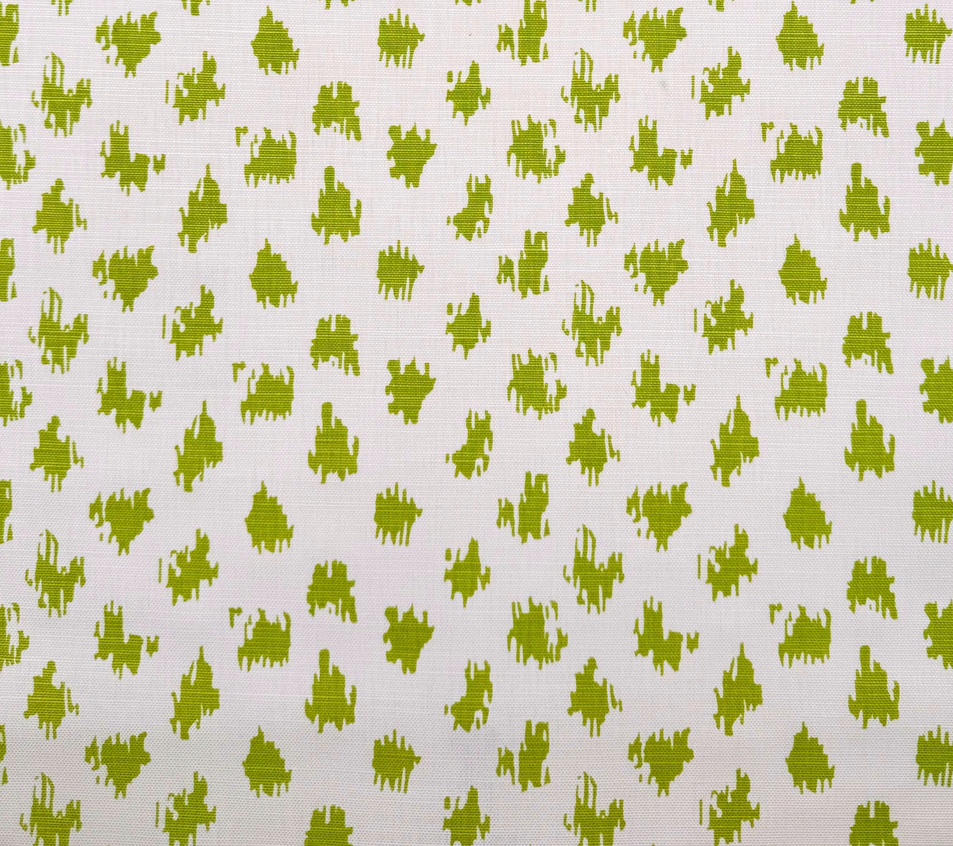 China Seas Fabric: Kyoto - Custom Red on Tinted Belgian Linen / Cotton main image 1