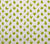 China Seas Fabric: Zizi Spot - Custom Chartreuse on Tinted Belgian Linen / Cotton