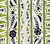 China Seas Fabric: Biron Batik - Custom Jungle Green / Navy on Tinted 100% Linen