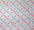 China Seas Fabric: Lim Diagonal - Custom Vapor / Magenta on Tan 100% Belgian Linen