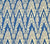 China Seas Fabric: Raffles Reverse - Custom New Navy on Tan Belgian Linen / Cotton