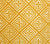 China Seas Fabric: Fiorentina - Custom Gold Maize yellow geometric diamond print on Tinted 100% Belgian Linen