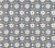 China Seas Fabric: Ceylon Batik - Custom Navy on Tinted Linen / Cotton