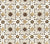 China Seas Fabric: Barbados Batik - Custom Camel / Brown on Tinted Belgian Linen / Cotton