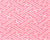 Alan Campbell Fabric: Saya Gata - Custom Pink on White Belgian Linen / Cotton