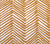 Alan Campbell Fabric: Zig Zag - Custom Golden on Tinted Belgian Linen / Cotton