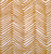 Alan Campbell Fabric: Zig Zag - Custom Golden on Tinted Belgian Linen / Cotton