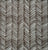 Alan Campbell Fabric: Zig Zag - Custom Brown on White Belgian Linen / Cotton