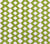 Alan Campbell Fabric: Handstitch - Custom Lime on White Belgian Linen / Cotton