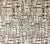 Alan Campbell Fabric: Twill - Custom New Brown on Oatmeal Belgian Linen/Cotton