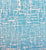 Alan Campbell Fabric: Twill Reverse - Custom Turquoise on White Belgian Linen /Cotton