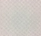 Alan Campbell Wallpaper Brenta Custom Gray on White Paper Geometric Floral