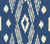 China Seas Fabric: Andros Batik - Custom New Navy on Tinted Belgian Linen / Cotton