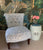 China Seas Fabric: Aqua 4 - Custom Camel on White Trevira (COMMERCIAL QUALITY)