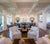 China Seas Fabric: Aqua 4 - Custom Camel on White Trevira (COMMERCIAL QUALITY)